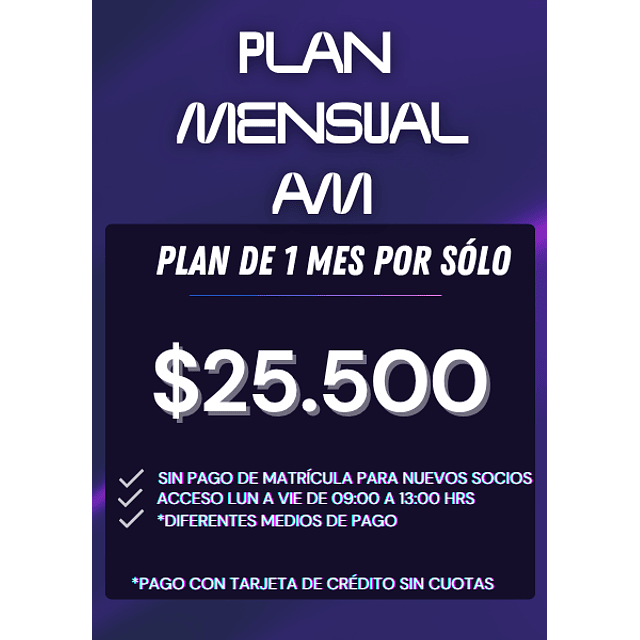 PLAN MENSUAL AM