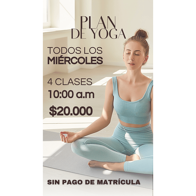 PLAN YOGA OFERTA