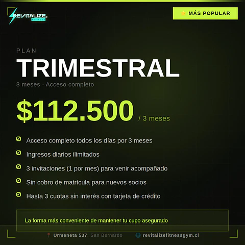 PLAN TRIMESTRAL 