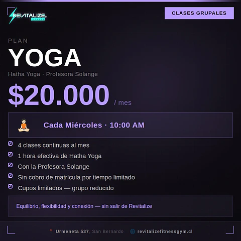 PLAN YOGA