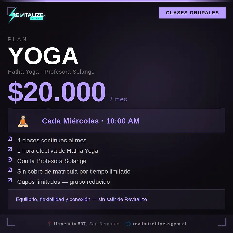 PLAN YOGA 1
