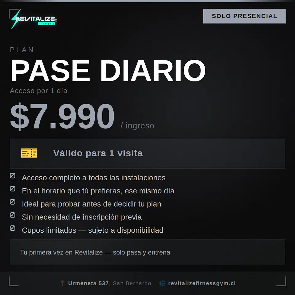 PASE DIARIO (SOLO COMPRA PRESENCIAL) 1