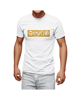 T-Shirt White Golden