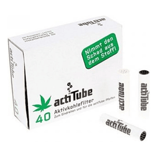 Boquillas O Filtros De Carbón Activado 40 Unidades -actitube