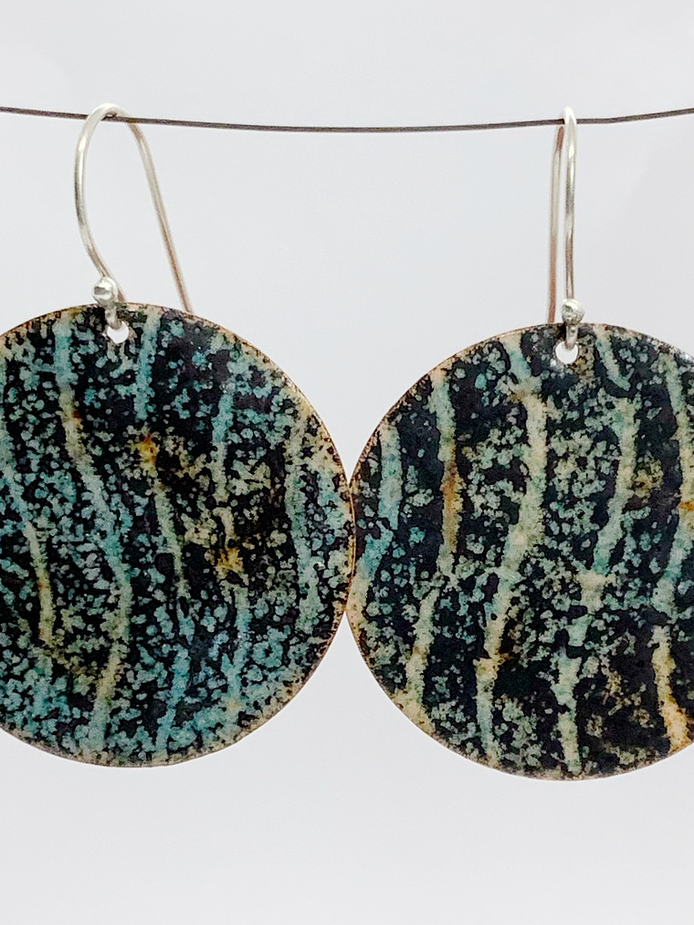 Aros Esmalte al fuego sobre metal  1