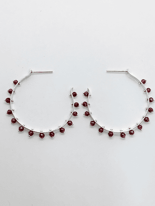 Aros Argollas y Granate