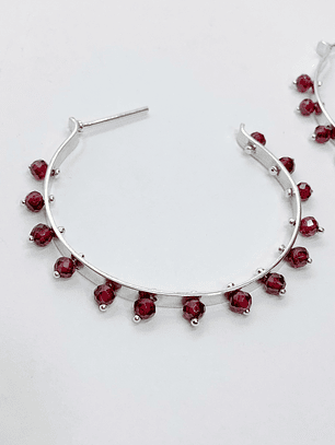 Aros Argollas y Granate