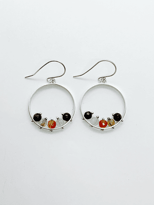 Aros Círculo Turmalinas