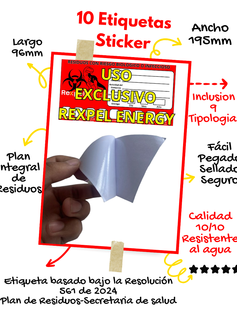 PACK DE ETIQUETAS - MARCA TUS RESIDUOS 1
