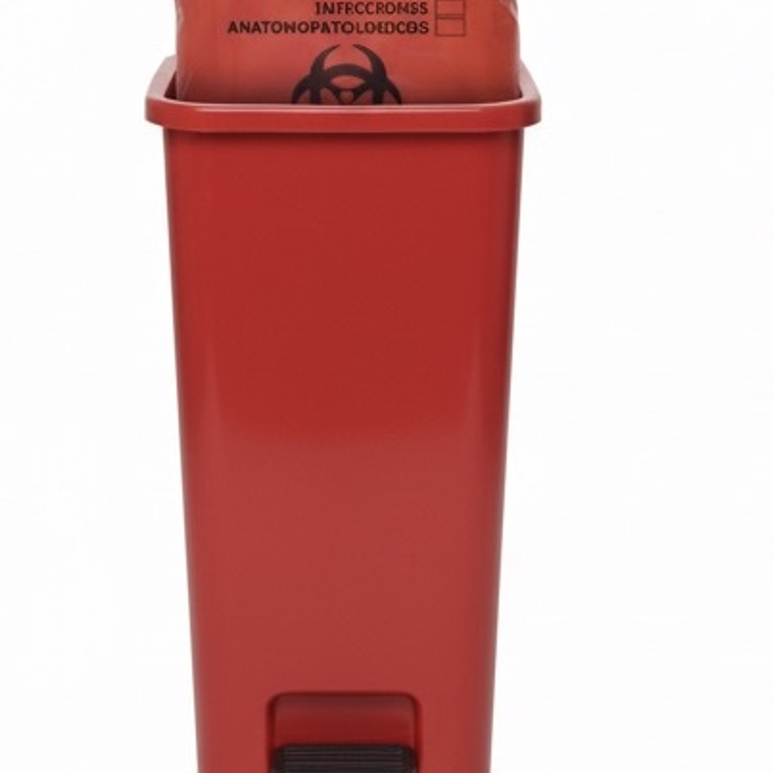 PAQUETE DE BOLSAS ROJAS MARCADAS X 10 UNIDS - TAMAÑO 60X80CM - IDEAL PARA MEDIANOS GENERADORES  2