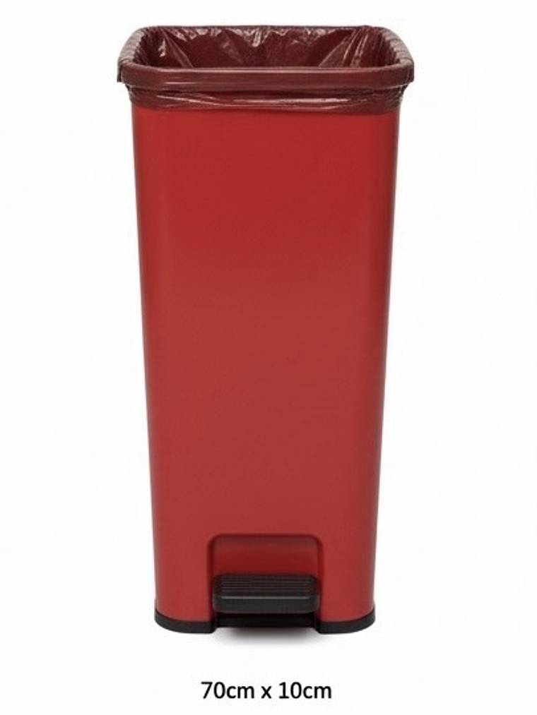 PAQUETE DE BOLSAS ROJAS X 10 TAMAÑO 70CMX100CM - IDEAL PARA GRANDES GENERADORES  1