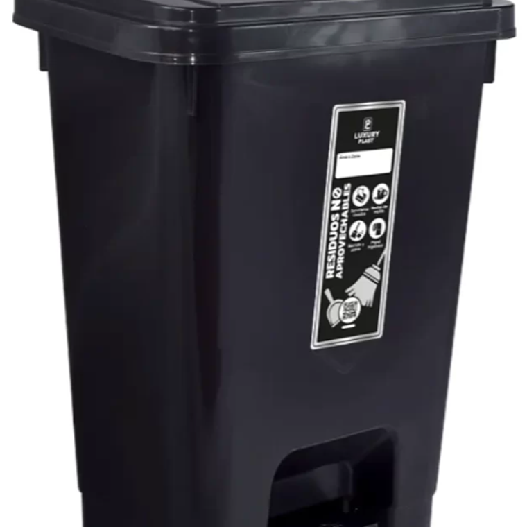 Papelera Luxury de Pedal 35 L 4
