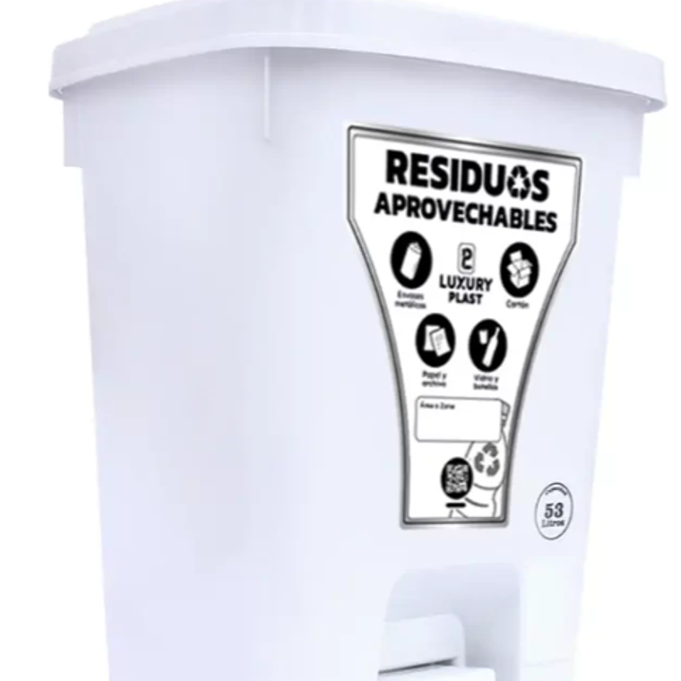 Papelera Luxury de Pedal 53 L 1