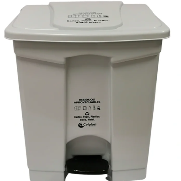 Papelera Colplast de Pedal 60 L 2