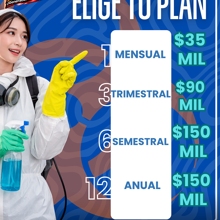 SERVICIO DE DESINFECCIÓN PARA MICRO GENERADORES 3