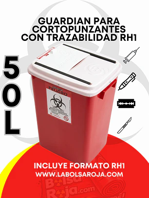 GUARDIAN 50 L CORTOPUNZANTES - IDEAL PARA GRANDES GENERADORES- COPIAR