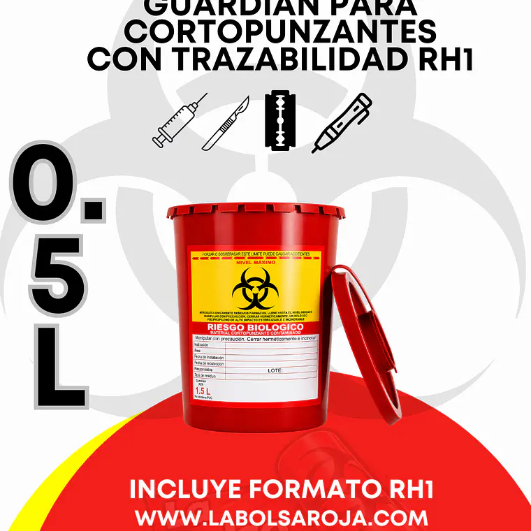GUARDIAN 0.5 L CORTOPUNZANTES - IDEAL PARA MICRO GENERADORES 1