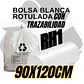 BOLSAS BLANCAS RECICLAJE - RESID APROVECHABLES - TAMAÑO 90X120CM - CANECA EXTRA GRANDE  - Miniatura 1