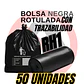 BOLSAS NEGRAS ROTULADAS - RESID NO APROVECHABLES - TAMAÑO 40X60CM - PAPELERA PEQUEÑA - Miniatura 5