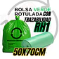 BOLSAS VERDES ROTULADAS - RESID ORDINARIOS - TAMAÑO 50X70CM - PAPELERA MEDIANA - Miniatura 1