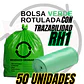 BOLSAS VERDES ROTULADAS - RESID ORDINARIOS - TAMAÑO 50X70CM - PAPELERA MEDIANA - Miniatura 3