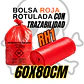 BOLSAS ROJAS ROTULADAS - RESPEL/QUIMICOS - TAMAÑO 60X80CM - PAPELERA SEMI GRANDE  - Miniatura 1