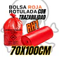 BOLSAS ROJAS ROTULADAS - RESPEL/QUIMICOS - TAMAÑO 70X100CM - CANECA GRANDE - Miniatura 1