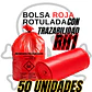 BOLSAS ROJAS ROTULADAS - RESPEL/QUIMICOS - TAMAÑO 90X120CM- CANECA EXTRA GRANDE - Miniatura 2