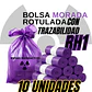 BOLSA MORADA ROTULADAS - RESID RADIACTIVOS - TAMAÑO 90X120CM - CANECA EXTRA GRANDE - Miniatura 3