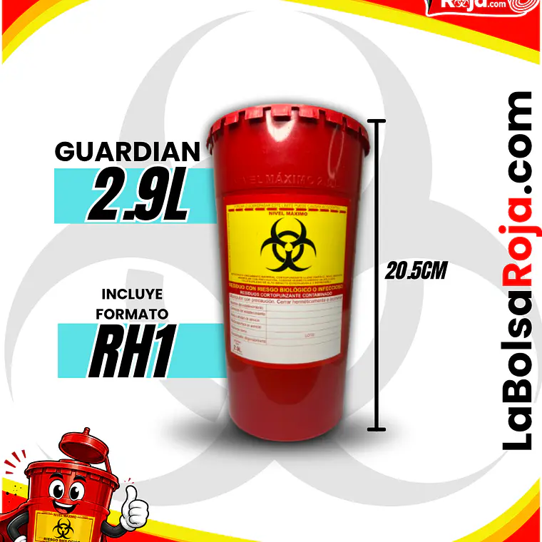 GUARDIAN 2.9L CORTOPUNZANTES - IDEAL PARA GRANDES GENERADORES 1