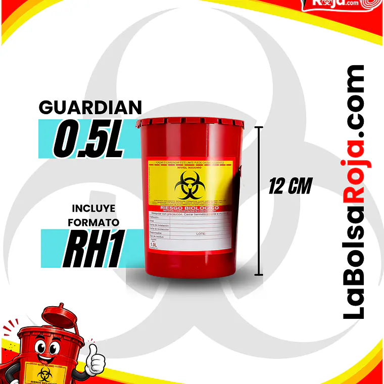 GUARDIAN 0.5 L CORTOPUNZANTES - IDEAL PARA MICRO GENERADORES 1