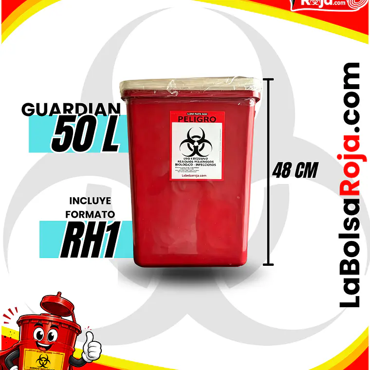 GUARDIAN 50 L CORTOPUNZANTES - IDEAL PARA GRANDES GENERADORES- 1