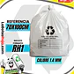 BOLSA BLANCA RECICLAJE - RESID APROVECHABLES - TAMAÑO 70X100CM - CANECA GRANDE - Miniatura 1