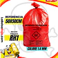 BOLSAS ROJAS ROTULADAS - RESPEL/QUIMICOS - TAMAÑO 50X50CM - PAPELERA MEDIANA  - Miniatura 1