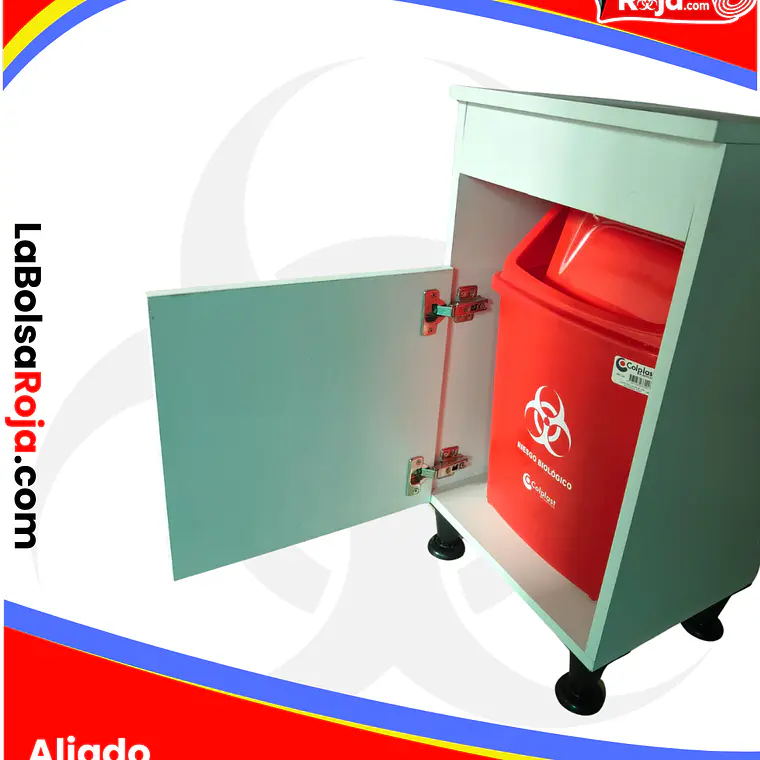 MUEBLES PARA DROGUERIAS E INYECTOLOGIAS + INCLUYE CANECA  3