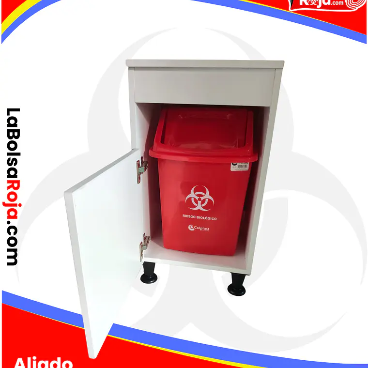 MUEBLES PARA DROGUERIAS E INYECTOLOGIAS + INCLUYE CANECA  2