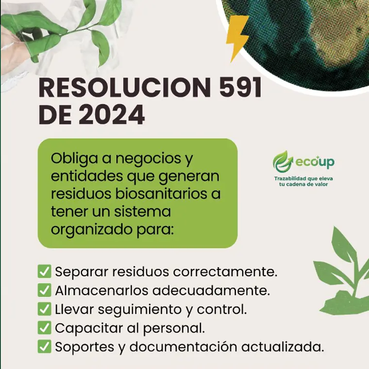 Asesoria y Capacitación PGIRASA - Resolución 591 ECO UP 2