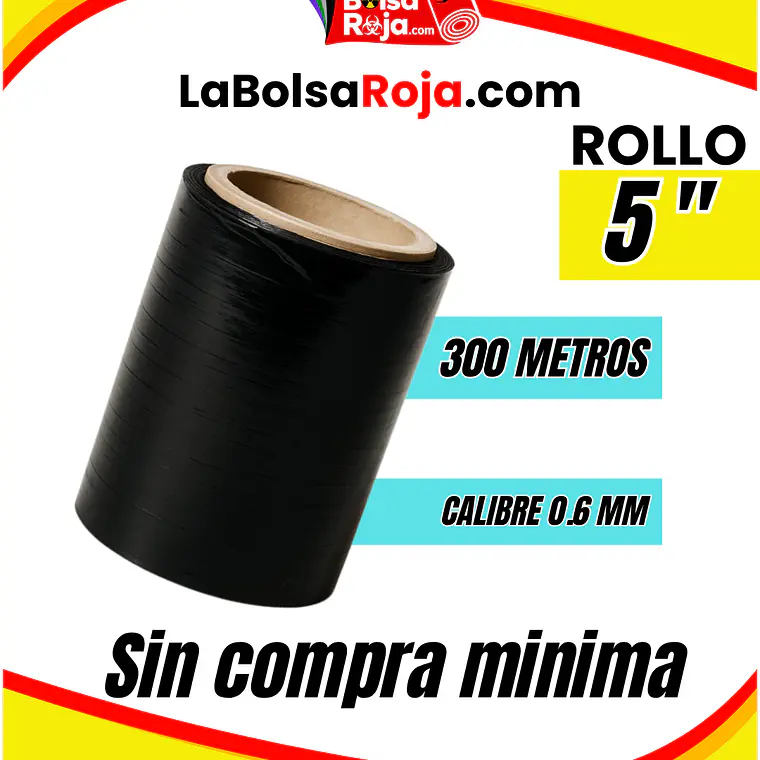 STRETCH NEGRO ROLLO 5