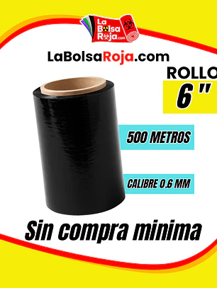 STRETCH NEGRO ROLLO 6