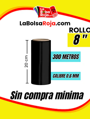 STRETCH NEGRO ROLLO 8