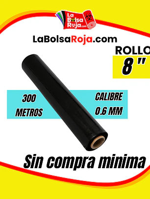 STRETCH NEGRO ROLLO 8