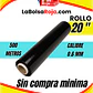 STRETCH NEGRO ROLLO 20
