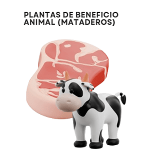 PLANTAS DE BENEFICIO ANIMAL - MATADEROS
