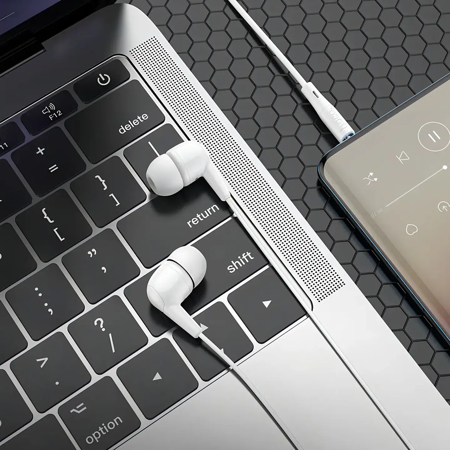 Audífonos In-Ear Hoco M97 con Micrófono y Sonido Estéreo 2