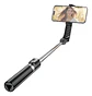 Baston Selfie Tripode Bluetooth Hoco K20 + Control Negro - Miniatura 1