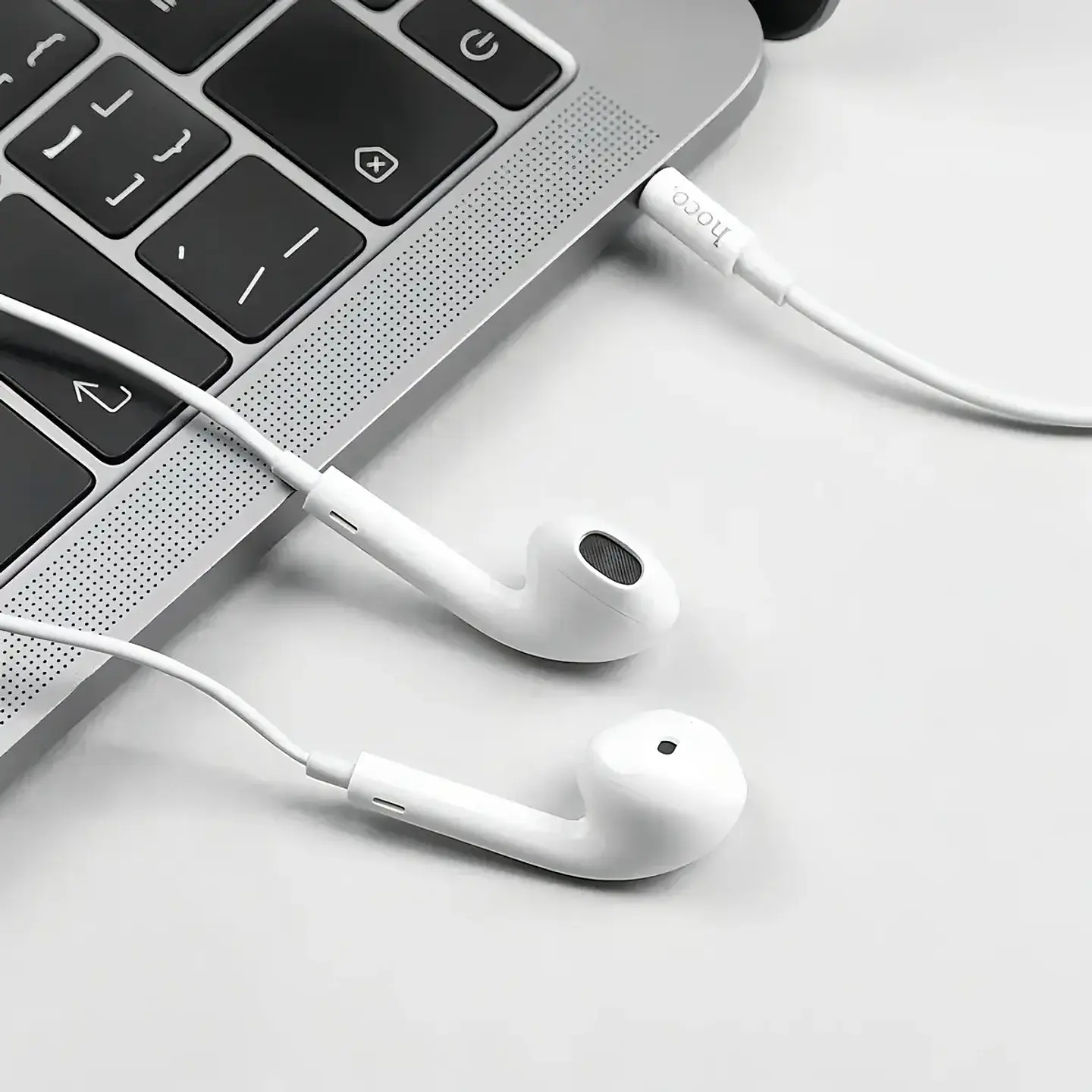 Audifonos Hoco M55 Memory Jack 3.5mm Manos Libres Blanco 1