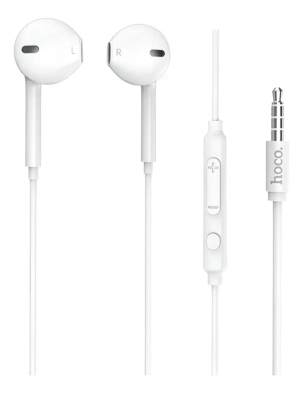 Audifonos Hoco M55 Memory Jack 3.5mm Manos Libres Blanco 2