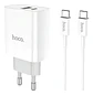 Cargador HOCO Dual C80A Tipo C 20W - Miniatura 1