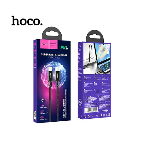 Cable Tipo-C a Lightning HOCO X14 PD 20W