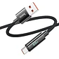 Cable USB a Tipo C HOCO U125 66W LED - Miniatura 2